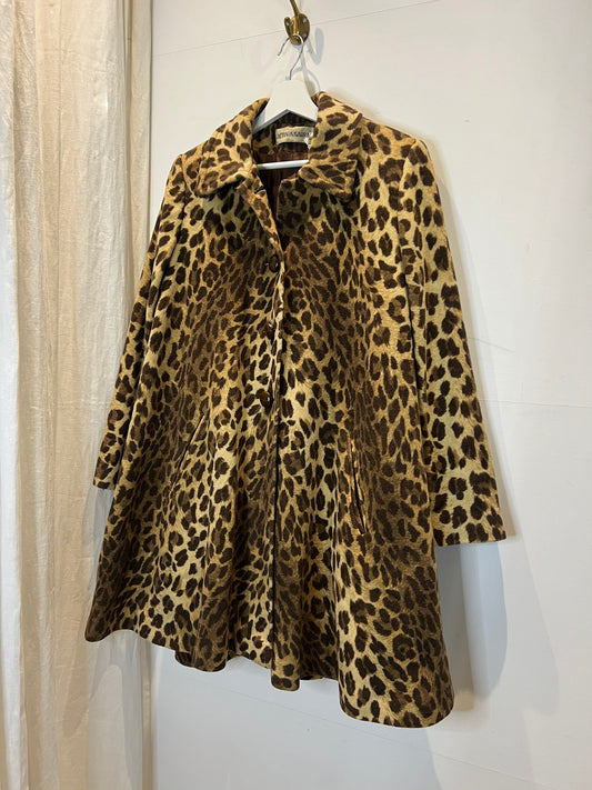 1970 Gaetano Navarra leopard coat