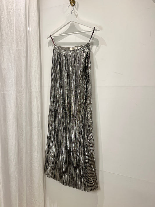 1970 Dior silver skirt